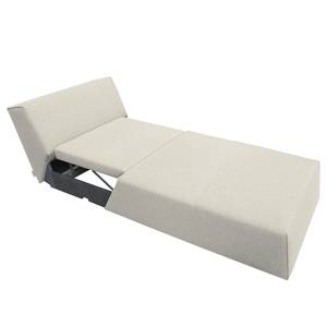 Chaise relax Elements Tissu - Tissu TBO : 39 powder grey - Avec fonction couchage