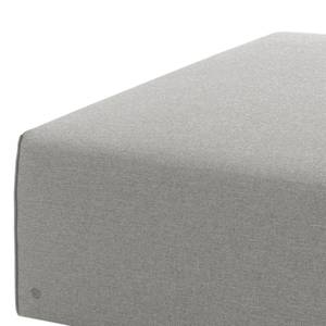 Gestoffeerde hocker Elements geweven stof - Stof TBO: 29 moody grey