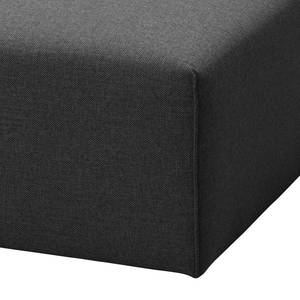 Chaise relax Elements Tissu - Tissu TBO : 9 anthrazite - Avec fonction couchage