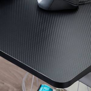 Gaming-tafel MC Racing Basic 5 (met LED-verlichting) - staal - carbon look/zwart