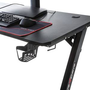 Gaming Tisch DX Racer V Metall - Carbon Dekor / Schwarz