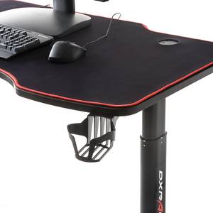 Bureau gamer DX Racer IV Métal -Imitation carbone / Noir