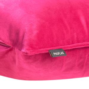 Housse de coussin Milan Velours - Rose foncé - 50 x 50 cm