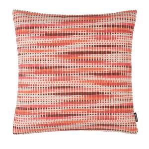 Housse de coussin Castilla Tissu mélangé - Corail