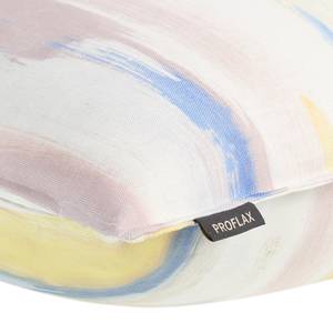 Kissenbezug Alberto Baumwollstoff - Weiß / Pastell - 40 x 40 cm