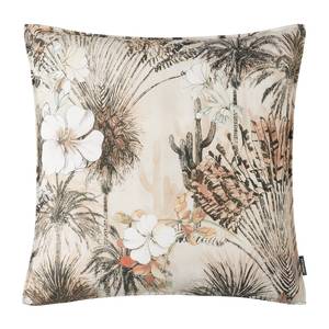 Housse de coussin Cairo Mélange lin / coton - Naturel - 40 x 40 cm