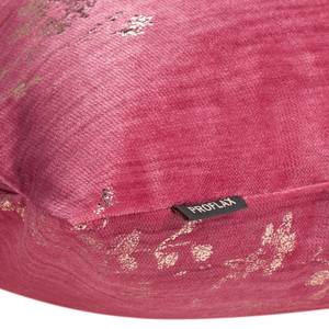 Housse de coussin Nicole Microfibre - Rose foncé - 40 x 40 cm