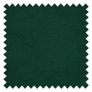 Bank Margon (3-zits) fluweel - Antiek groen - Zwart