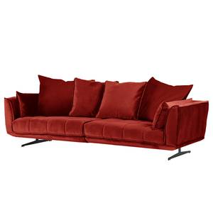 Bigsofa Beckley Samt - Kirschrot