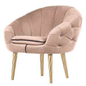 Fauteuil Lugos Rose clair - Rose clair