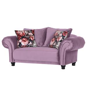 Sofa Lusse (2-Sitzer) Samt - Lipstick Pink