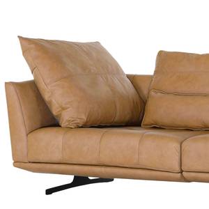 Bigsofa Ruona Echtleder - Sand - Breite: 245 cm