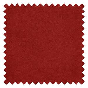 Grand canapé Lusse Revêtement : rouge cerise<br>2 coussins : motif à fleurs - Rouge cerise