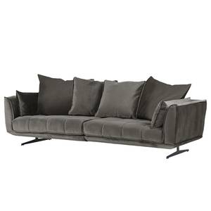 Bigsofa Beckley Samt - Grau