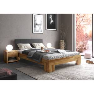 Massief houten bed Rookfield massief wild eikenhout - 140 x 200cm