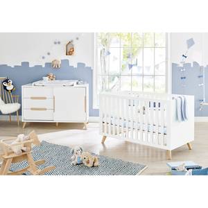 Chambre bébé Move (2 éléments) Blanc - Bois manufacturé