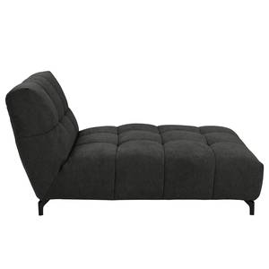 Chaise longue Bellmore microvezel - Antraciet