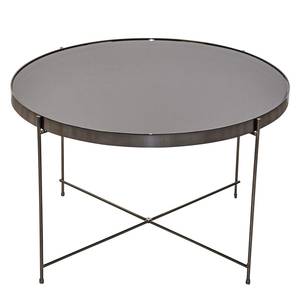 Couchtisch Noxon Glas / Metall - Schwarz