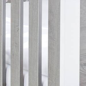 Kinderbett Curve Weiß - Holzwerkstoff - 87 x 79 x 145 cm