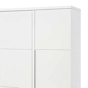 Kleiderschrank Polar Weiß - Holzwerkstoff - 167 x 182 x 57 cm