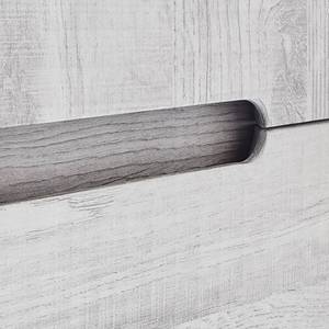 Armoire Curve Blanc - Bois manufacturé - 115 x 186 x 60 cm
