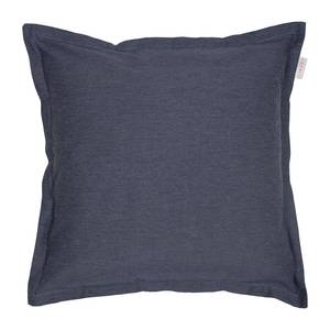 Housse de coussin Grand Tissu mélangé - Bleu foncé