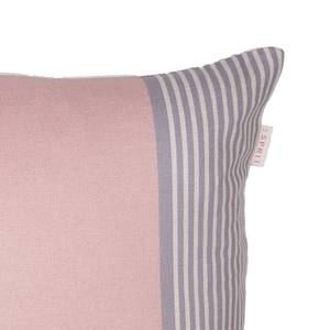 Housse de coussin Mari Fibres synthétiques - Rose