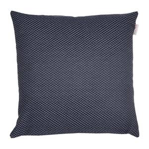 Kussensloop Cado textielmix - Marineblauw