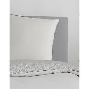 Parure de lit en renforcé Scatter Coton - Gris clair - 200 x 200 cm + 2 oreillers 80 x 80 cm