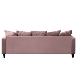 Bank Elnora (3-zits) fluweel - Mauve