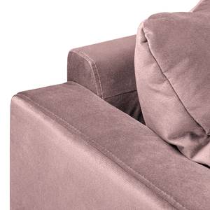 Sofa Elnora (3-Sitzer) Samt - Mauve