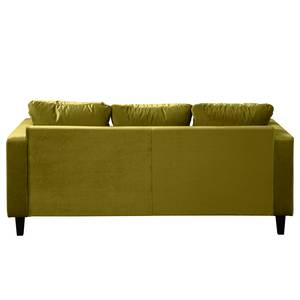 Sofa Elnora (2-Sitzer) Samt - Olivgrün