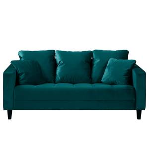 Sofa Elnora (2-Sitzer) Samt - Petrol