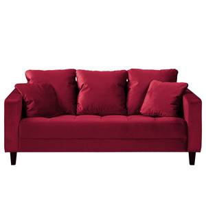 Sofa Elnora (2-Sitzer) Samt - Rot