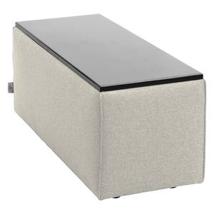 Canapé panoramique Elements III Tissu TBO : 39 powder grey - Sans fonction couchage