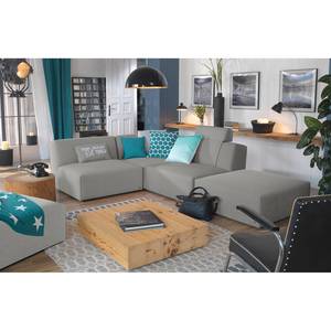 Ecksofa Elements VIII Webstoff - Stoff TBO: 29 moody grey