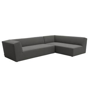 Ecksofa Elements VI Webstoff - Stoff TBO: 19 woven grey