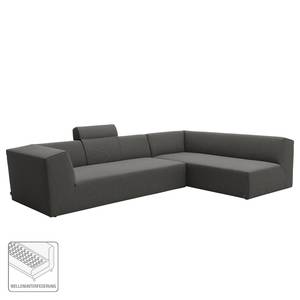 Ecksofa Elements VII Stoff TBO: 19 woven grey