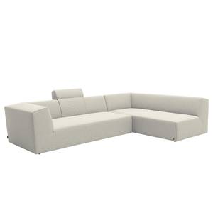 Ecksofa Elements VII Stoff TBO: 39 powder grey