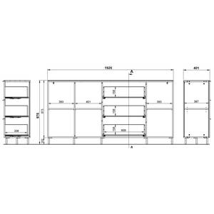 Sideboard California II Kaschmir