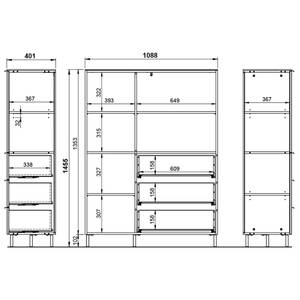 Buffet haut California Cachemire