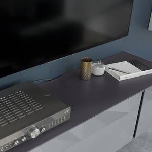 Ensemble meubles TV Mesa (3 éléments) Gris argenté / Graphite