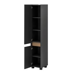 Hoge kast Cosmo Antraciet - Breedte: 30 cm