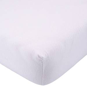 Drap-housse Molton Coton - Blanc - 100 x 200 cm