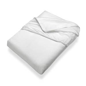 Drap-housse Kalmuck Coton - Blanc - 180 x 200 cm