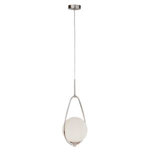 Hanglamp Avalon opaalglas/staal - 1 lichtbron