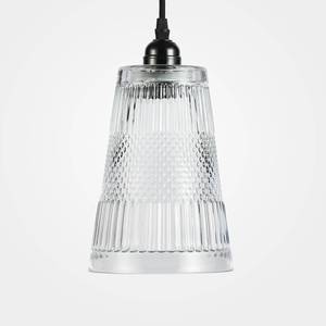 Hanglamp Palum glas/ijzer - 1 lichtbron