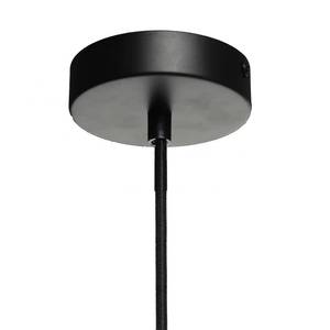 Hanglamp Riva glas/ijzer - 1 lichtbron - Grijs