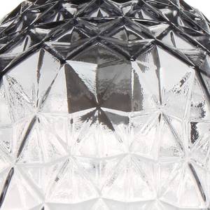 Hanglamp Lumi glas/ijzer - 1 lichtbron - Grijs