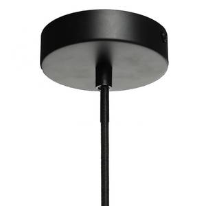 Hanglamp Lumi glas/ijzer - 1 lichtbron - Grijs
